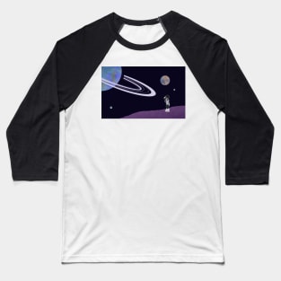 Space View Baseball T-Shirt